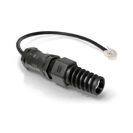 QuWireless QRJ45 cable de red Negro 0,16 m