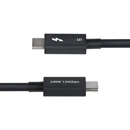 StarTech.com Cable Thunderbolt 5 de 80cm - Cable Thuderbolt Certificado - 80Gbps H