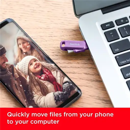 SanDisk Ultra Dual Drive Go USB 128GB unidad flash USB USB Type-A / USB Type-C 3.2