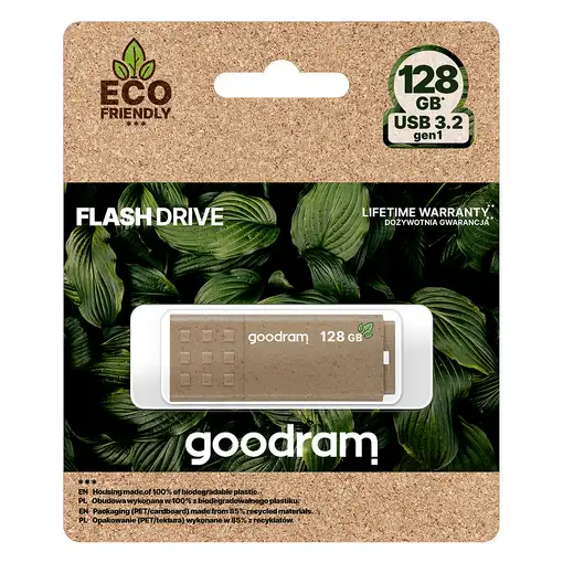 Goodram UME3 Eco Friendly unidad flash USB 128 GB USB tipo A 3.2 Gen 1 (3.1 Gen 1)