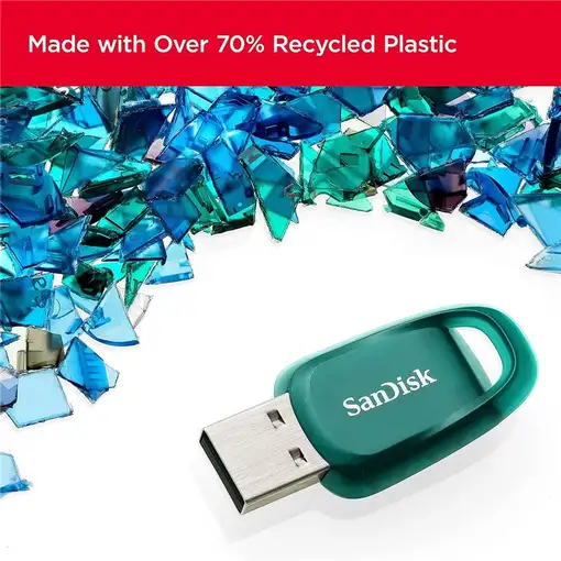 SanDisk Ultra Eco unidad flash USB 64 GB USB tipo A 3.2 Gen 1 (3.1 Gen 1) Verde