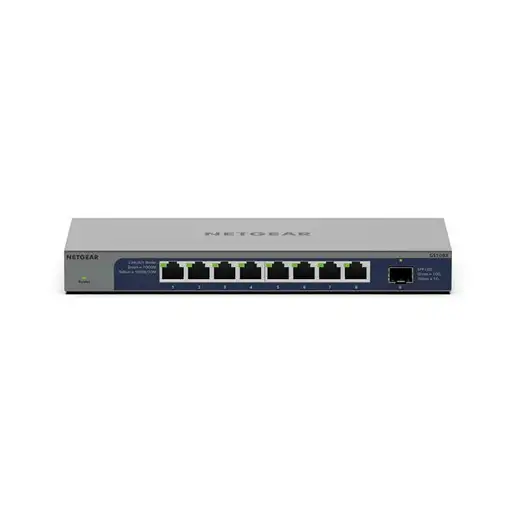 NETGEAR GS108X No administrado L2 Gigabit Ethernet (10/100/1000) Gris