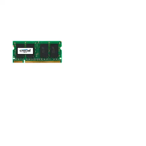 Crucial 1GB DDR2 SODIMM módulo de memoria 1 x 1 GB 200-pin SO-DIMM Crucial 1GB DDR2 SODIMM módulo de memoria 1 x 1 GB 200-pin SO-DIMM
