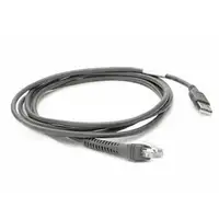 Zebra CBA-U21-S07ZBR cable de serie Negro 2,1 m USB EAS