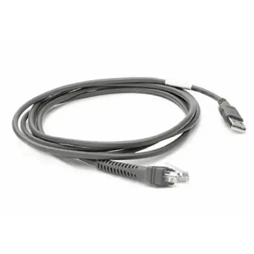 Zebra CBA-U21-S07ZBR cable de serie Negro 2,1 m USB EAS