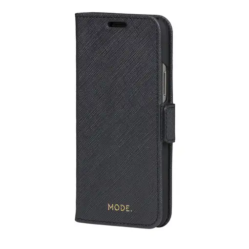 dbramante1928 Milano funda para teléfono móvil 14,7 cm (5.8") Funda cartera Negro