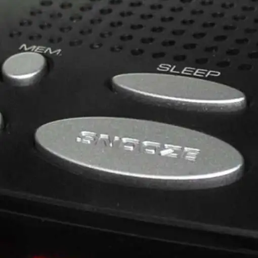 Haeger RA-06B.005B despertador Reloj despertador digital Negro