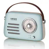 Haeger RB-BLU.002A radio Portátil Turquesa