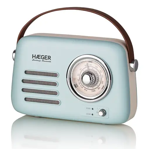 Haeger RB-BLU.002A radio Portátil Turquesa Haeger RB-BLU.002A radio Portátil Turquesa