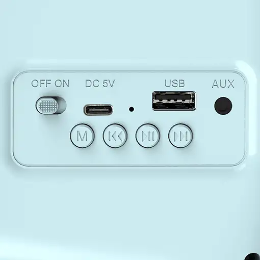 Haeger RB-BLU.002A radio Portátil Turquesa