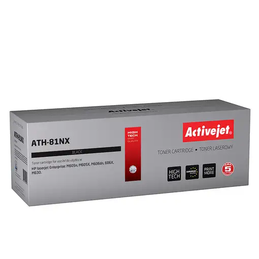 Activejet ATH-81NX (repuesto HP 81X CF281X; Supreme; 25000 páginas; negro) Activejet ATH-81NX (repuesto HP 81X CF281X; Supreme; 25000 páginas; negro)