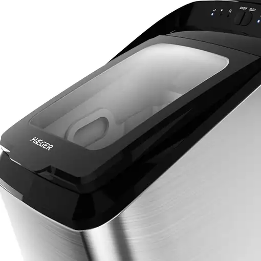 Haeger Frozen Pro Máquina para hacer cubitos de hielo portátil 15 kg/24h 135 W Neg