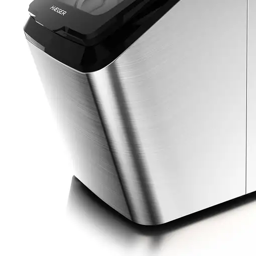 Haeger Frozen Pro Máquina para hacer cubitos de hielo portátil 15 kg/24h 135 W Neg