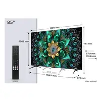 Televisor QD-Mini LED 85'' 4K Ultra HD Metálico Smart 85Q6C TCL Televisor QD-Mini LED 85'' 4K Ultra HD Metálico Smart 85Q6C TCL