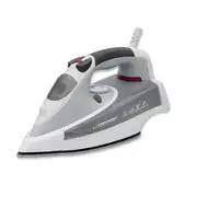 Plancha vapor-seco suela de cerámica 2400 W Negro EHI009 ESPERANZA