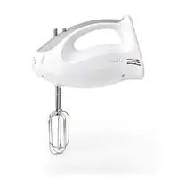 Nedis KAHM100CWT batidora Batidora de mano 200 W Gris, Blanco