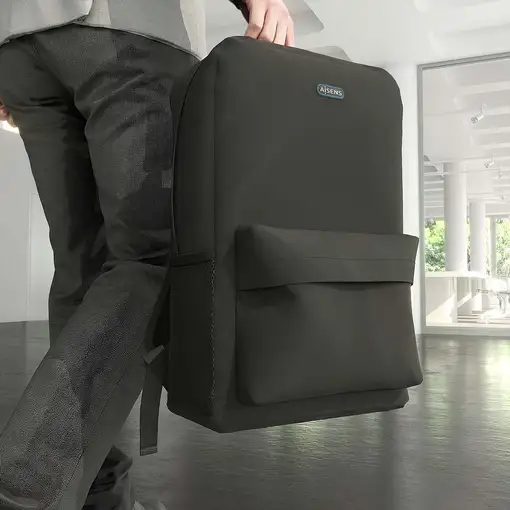 AISENS ASBG-BP080-BK maletines para portátil 39,6 cm (15.6\) Mochila Negro