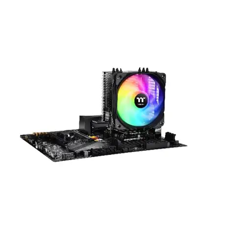 Thermaltake UX200 SE ARGB Procesador Refrigerador de aire 12 cm Negro, Blanco
