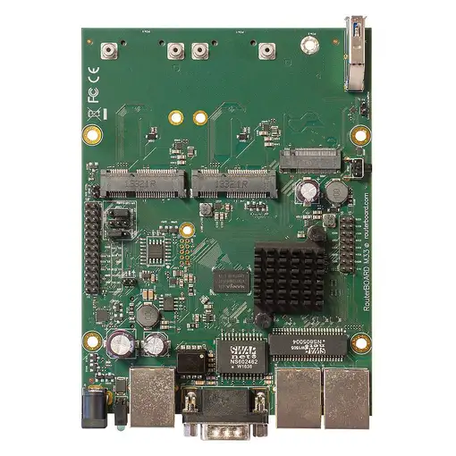 Mikrotik RBM33G router Negro, Verde, Gris