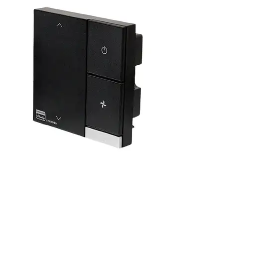 Shelly LinkedGo smartes HVAC-Thermostat termoestato Negro