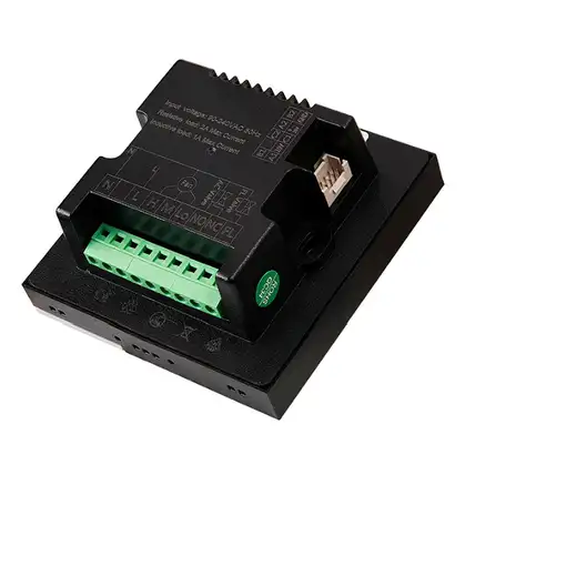 Shelly LinkedGo smartes HVAC-Thermostat termoestato Negro