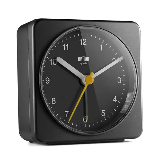 Braun BC03B Reloj despertador analógico Negro