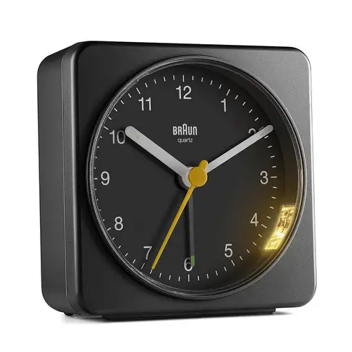 Braun BC03B Reloj despertador analógico Negro