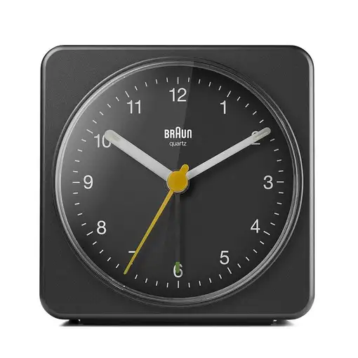 Braun BC03B Reloj despertador analógico Negro
