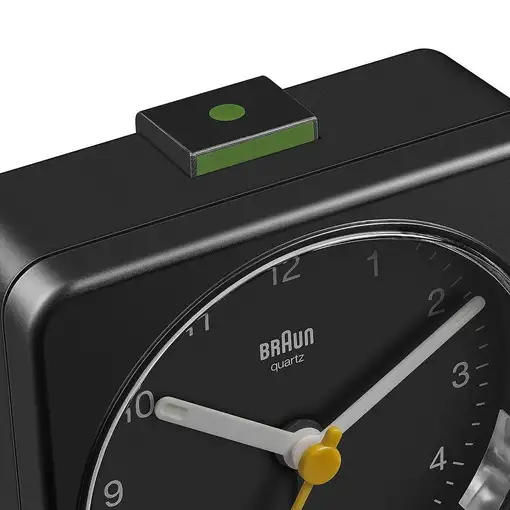 Braun BC03B Reloj despertador analógico Negro