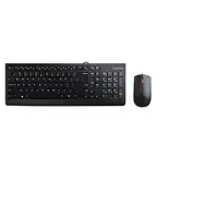 Lenovo 300 teclado Ratón incluido Universal USB QWERTY Inglés de EE. UU. Negro