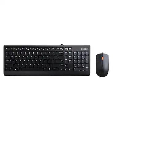 Lenovo 300 teclado Ratón incluido Universal USB QWERTY Inglés de EE. UU. Negro Lenovo 300 teclado Ratón incluido Universal USB QWERTY Inglés de EE. UU. Negro
