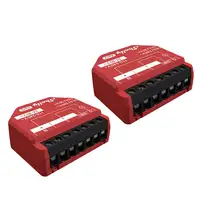 Shelly SHELLY_1PM_GEN3_2ER interruptor eléctrico Interruptor inteligente Rojo