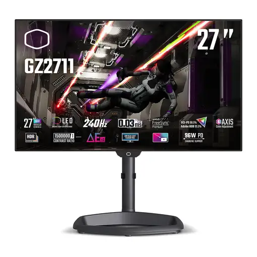 Cooler Master Gaming GZ2711 pantalla para PC 68,6 cm (27") 2560 x 1440 Pixeles 4K