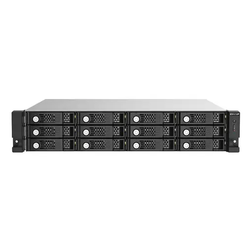 QNAP TL-R1220Sep-RP Carcasa de disco duro/SSD Negro, Gris 2.5/3.5''