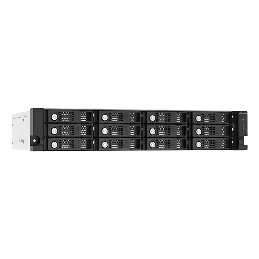 QNAP TL-R1220Sep-RP Carcasa de disco duro/SSD Negro, Gris 2.5/3.5''