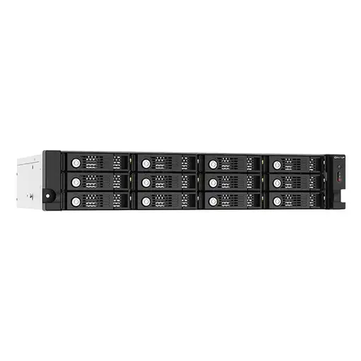 QNAP TL-R1220Sep-RP Carcasa de disco duro/SSD Negro, Gris 2.5/3.5''