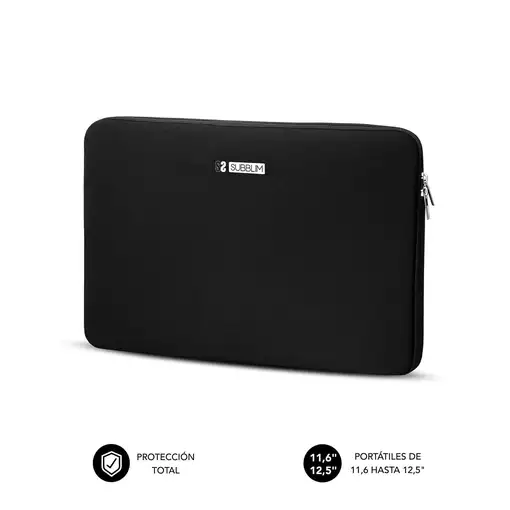 Funda Ordenador Business Laptop Sleeve Neoprene V2 11,612,5\ Negro
