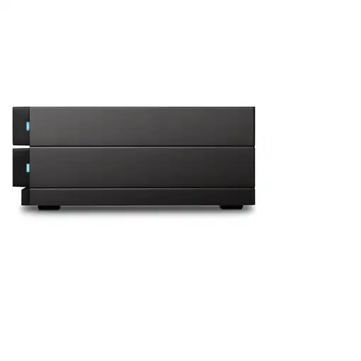 LaCie 2big RAID 16TB unidad de disco multiple Escritorio Negro