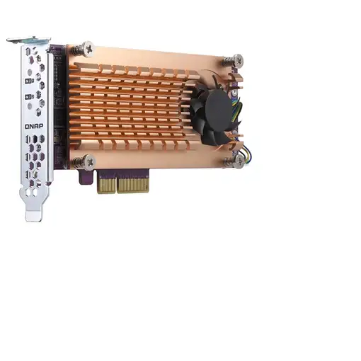 QNAP QM2-2S-220A tarjeta y adaptador de interfaz Interno M.2