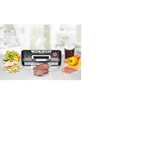 Rommelsbacher VAC 285 sellador al vacío Negro, Plata