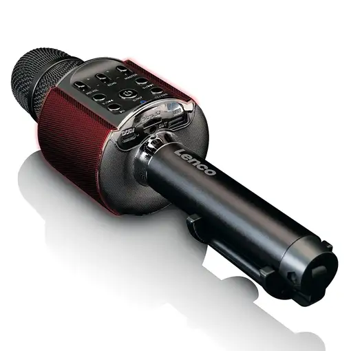 Lenco BMC-090 Negro Micrófono para karaoke