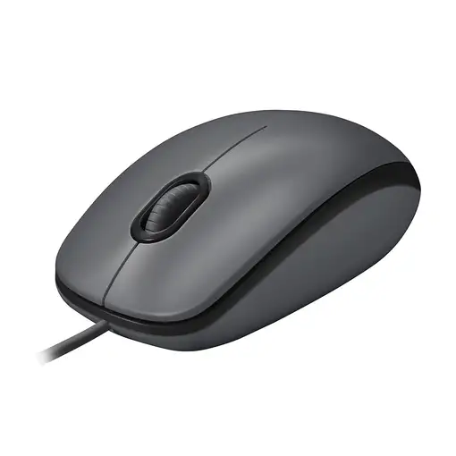 Logitech Mouse M100 ratón Oficina Ambidextro USB tipo A Óptico 1000 DPI