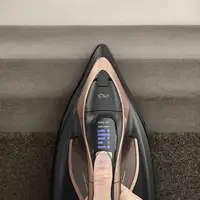 Plancha vapor-seco durilium airglide autoclean soleplate 3200 W Negro FV9E50E0 TEF