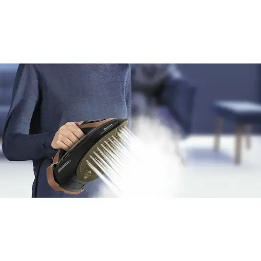 Plancha vapor-seco durilium airglide autoclean soleplate 3200 W Negro FV9E50E0 TEF