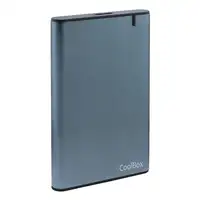 CoolBox CAJA/CARCASA HDD/SSD 2.5" SLIMCHASE A-2550 USB3.2 GEN1 SCREWLESS ALUMINIO