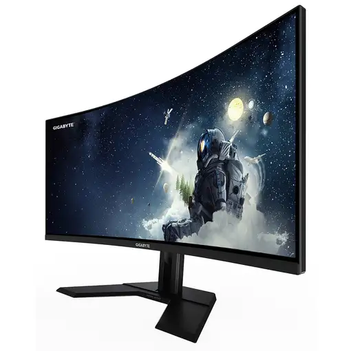 GIGABYTE G34WQCP Monitor Gaming Curvo UWQHD de 34" - 3440 x 1440, 1500R, 180Hz, 1m