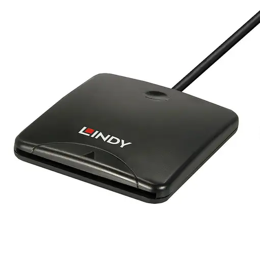 Lindy 43407 lector de tarjeta magnética USB Negro