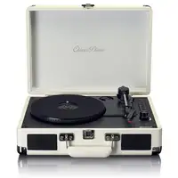 Tocadiscos Bluetooth Crema de color 4W TT-115CR LENCO