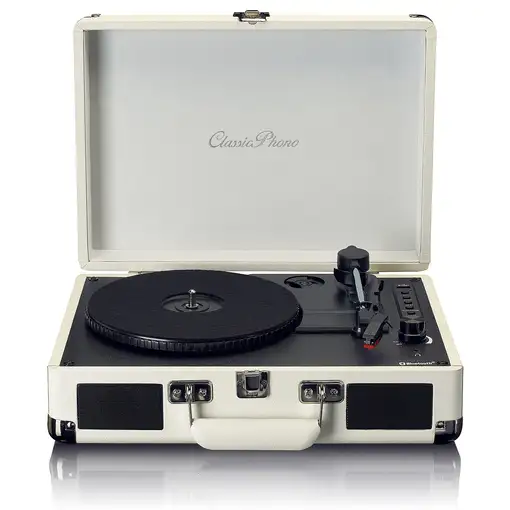 Tocadiscos Bluetooth Crema de color 4W TT-115CR LENCO