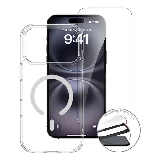 4smarts 360° Premium funda para teléfono móvil 17,5 cm (6.9") Bumper Transparente